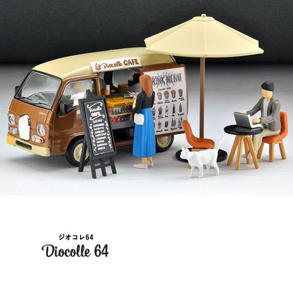 TOMYTEC Tomica Limited Vintage NEO 1/64 GeoColle 64 #Car Snap 07a Cafe