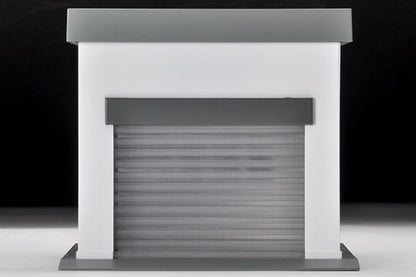 Tomytec 1/64 Tomicarama Vintage 08b Garage WHITE