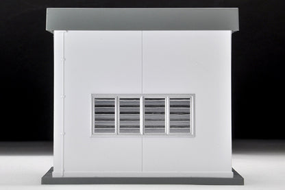 Tomytec 1/64 Tomicarama Vintage 08b Garage WHITE