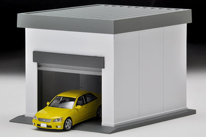 Tomytec 1/64 Tomicarama Vintage 08b Garage WHITE