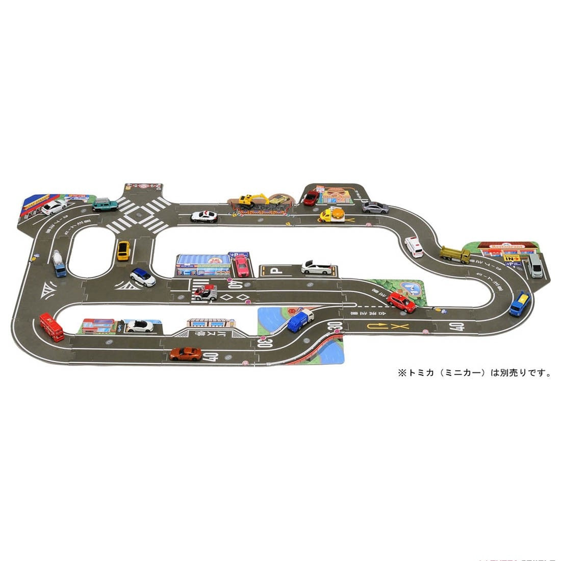 TOMICA Town World City Connected Road Set 4904810104940