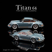 Titan 64 Singer 911 (964) Coupe Gray TM001B