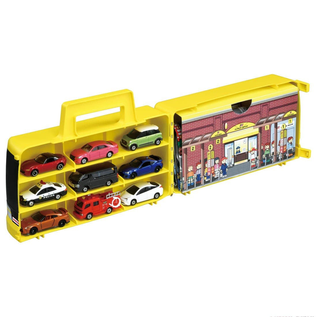 TOMICA HATO BUS Carrying Case 4904810155522