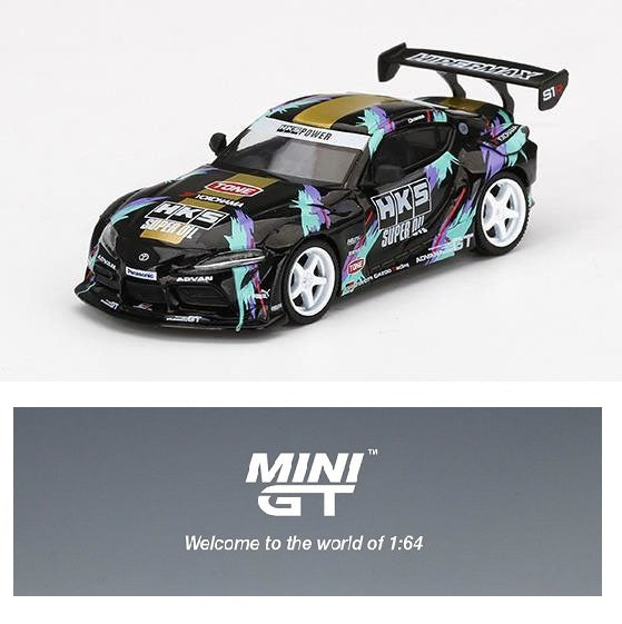 MINI GT 1/64 HKS GR Supra (A90) Tokyo Auto Salon 2020 RHD