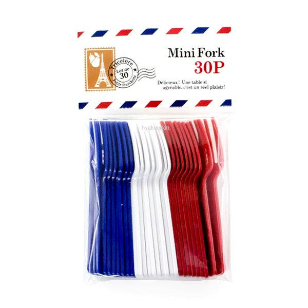 TRICOLOR Mini Fork 30pcs