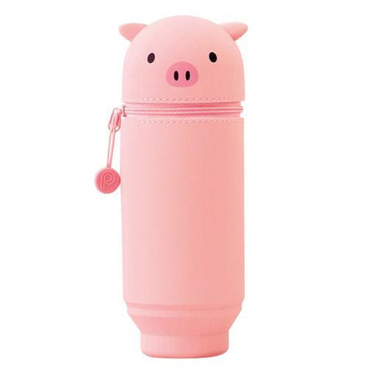 Animal "Standing" BIG Pencil Case - 05 Pig
