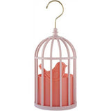 Hanging storage - Pink birdcage