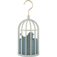 Hanging storage - Blue birdcage