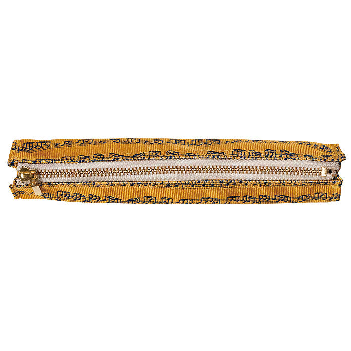 Music Score Pencil Case - Gold