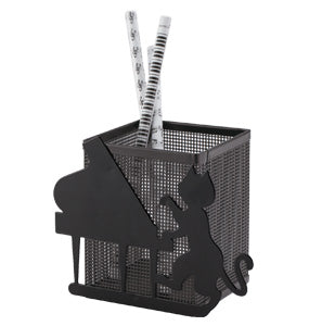 Pencil holder - Cat x piano