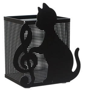 Pencil holder - Cat x Treble clef