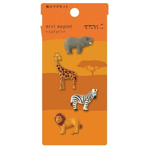 4pcs Midori Magnet clip set - Safari