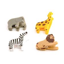 4pcs Midori Magnetic Clip Set - Safari
