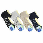 Floral pattern cover socks