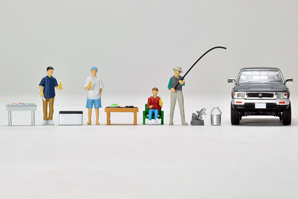 TOMYTEC Tomica Limited Vintage Neo Diocolle 64 Car Snap 14a BBQ2 (Toyota Hilux 4WD included)
