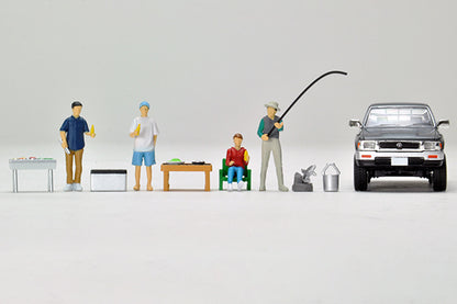 TOMYTEC Tomica Limited Vintage Neo Diocolle 64 Car Snap 14a BBQ2 (Toyota Hilux 4WD included)