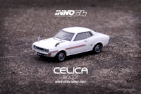 INNO64 1/64 TOYOTA CELICA 1600GT (TA22) White IN64-1600GT-WHI