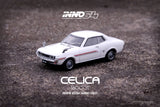 INNO64 1/64 TOYOTA CELICA 1600GT (TA22) White IN64-1600GT-WHI