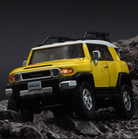 BM Creations JUNIOR 1/64 Toyota 2015 FJ Cruiser Yellow RHD 64B0132