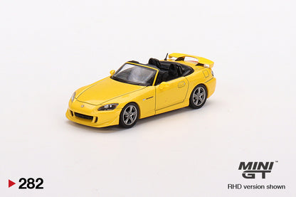 MINI GT 1/64 Honda S2000 Type S New Indy Yellow Pearl RHD MGT00282-R