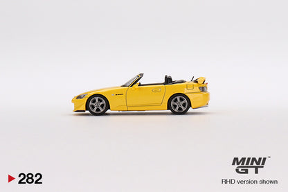 MINI GT 1/64 Honda S2000 Type S New Indy Yellow Pearl RHD MGT00282-R