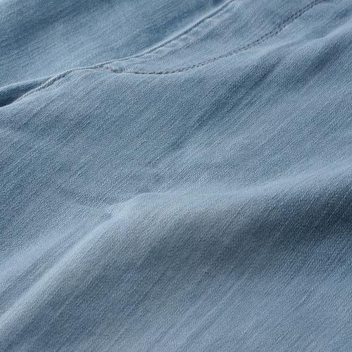 GUNZE L Skinning leggings pants - Light blue