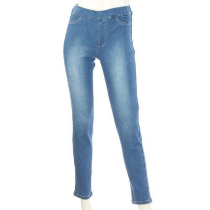 GUNZE M Brushed Vintage Denim Legging