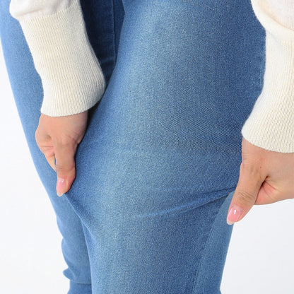 GUNZE LL Brushed Vintage Denim Legging