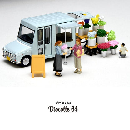 TOMYTEC Tomica Limited Vintage Neo Diocolle 64 Car Snap 17a Florist