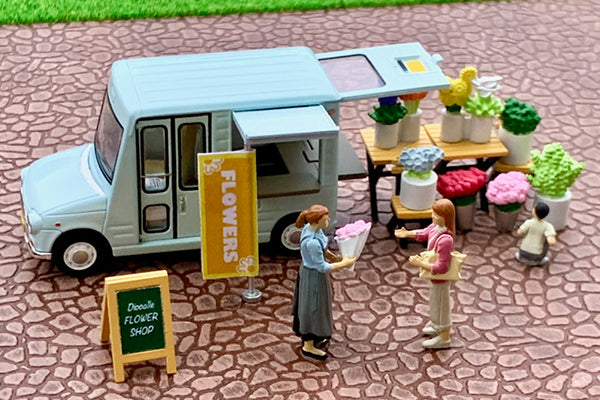TOMYTEC Tomica Limited Vintage Neo Diocolle 64 Car Snap 17a Florist