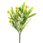 Artificial Flowers - Yellow pompom