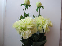 Artificial Flowers - Dahlia green (#A-39468 051L)