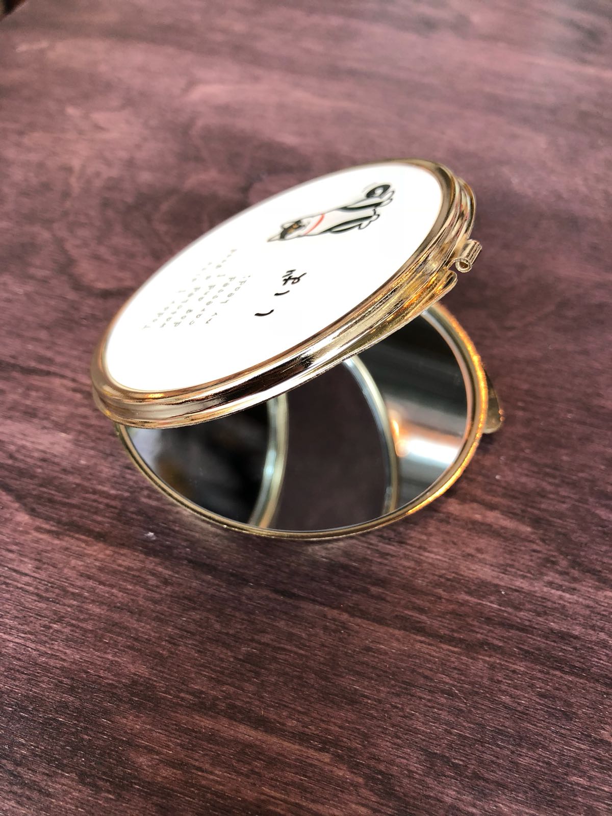 Shiba Inu Folding Mirror by KOJI