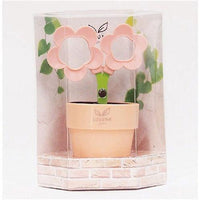 COCONE Japan Flower Scissors with Stationery Stand and Tray - Pink