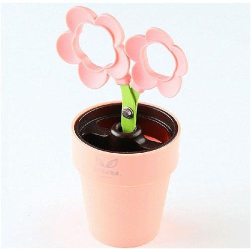 COCONE Japan Flower Scissors with Stationery Stand and Tray - Pink