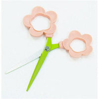 COCONE Japan Flower Scissors with Stationery Stand and Tray - Pink
