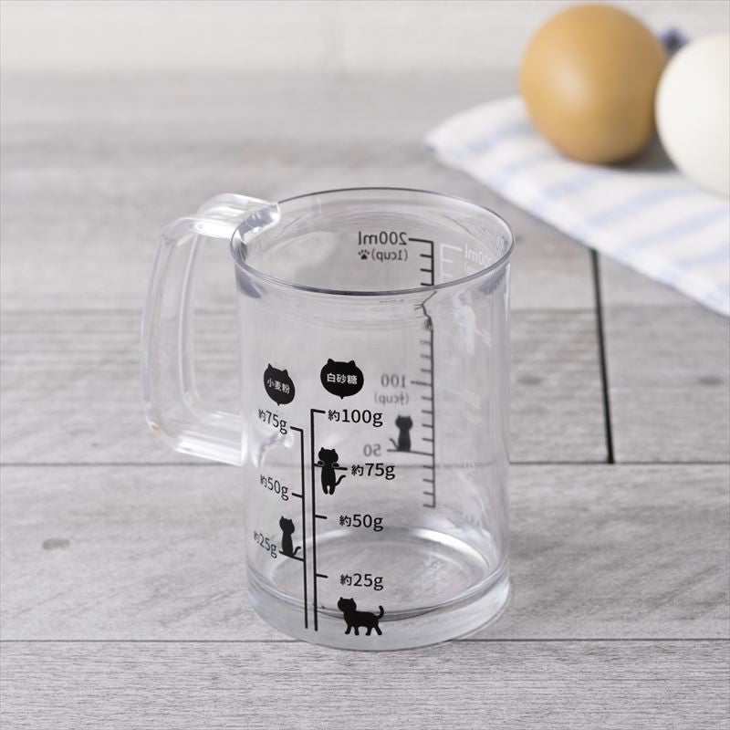 Nyammy Cat Series by KAI - 200ml Measuring Cup DH-2726