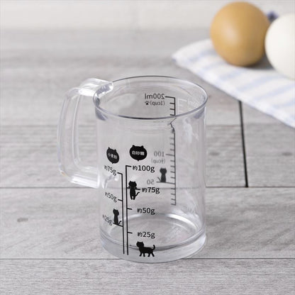 Nyammy Cat Series by KAI - 200ml Measuring Cup DH-2726