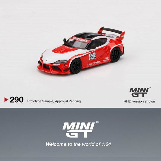 MINI GT 1/64 LB WORKS Toyota GR Supra Liqui Moly RHD MGT00290-R