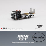 PREORDER MINI GT 1/64 Isuzu N-Series Vehicle Transporter LBWK Black RHD MGT00292-R (Approx. Release Date : NOV 2021 subject to manufacturer's final decision)