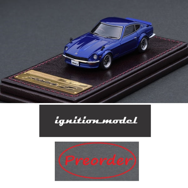 PREORDER Ignition Model 1/64 HIGH-END RESIN MODEL Nissan Fairlady Z (S30) Blue IG2307 (Approx. Release Date : April 2021 subject to the manufacturer's final decision)