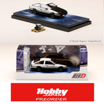 HOBBY JAPAN 1/64 Toyota SPRINTER TRUENO GT APEX (AE86) INITIAL D 頭文字D PROJECT D / WITH 4A-GE 5 VALVE DISPLAY MODEL HJ642008DD