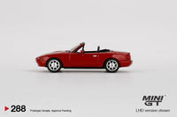 MINI GT 1/64 Mazda Miata MX-5 (NA) Classic Red  LHD MGT00288-L