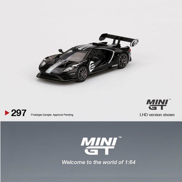 MINI GT 1/64 Ford GT MK II #006 Shadow Black LHD MGT00297-L