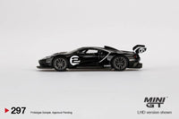 MINI GT 1/64 Ford GT MK II #006 Shadow Black LHD MGT00297-L