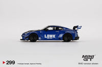 MINI GT 1/64 LB-Silhouette WORKS GT NISSAN 35GT-RR Ver.2  LBWK Blue RHD MGT00299-R