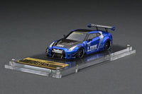 Ignition Model 1/64 HIGH-END RESIN MODEL LB-WORKS Nissan GT-R R35 type 2 Blue IG2368