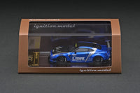 Ignition Model 1/64 HIGH-END RESIN MODEL LB-WORKS Nissan GT-R R35 type 2 Blue IG2368