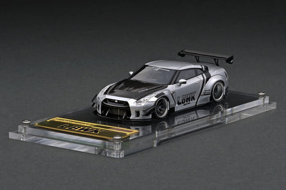 Ignition Model 1/64 HIGH-END RESIN MODEL LB-WORKS Nissan GT-R R35 type 2 Silver IG2369
