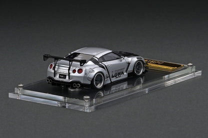 Ignition Model 1/64 HIGH-END RESIN MODEL LB-WORKS Nissan GT-R R35 type 2 Silver IG2369